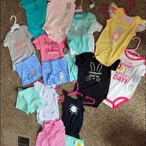 6-9 month baby girl lot